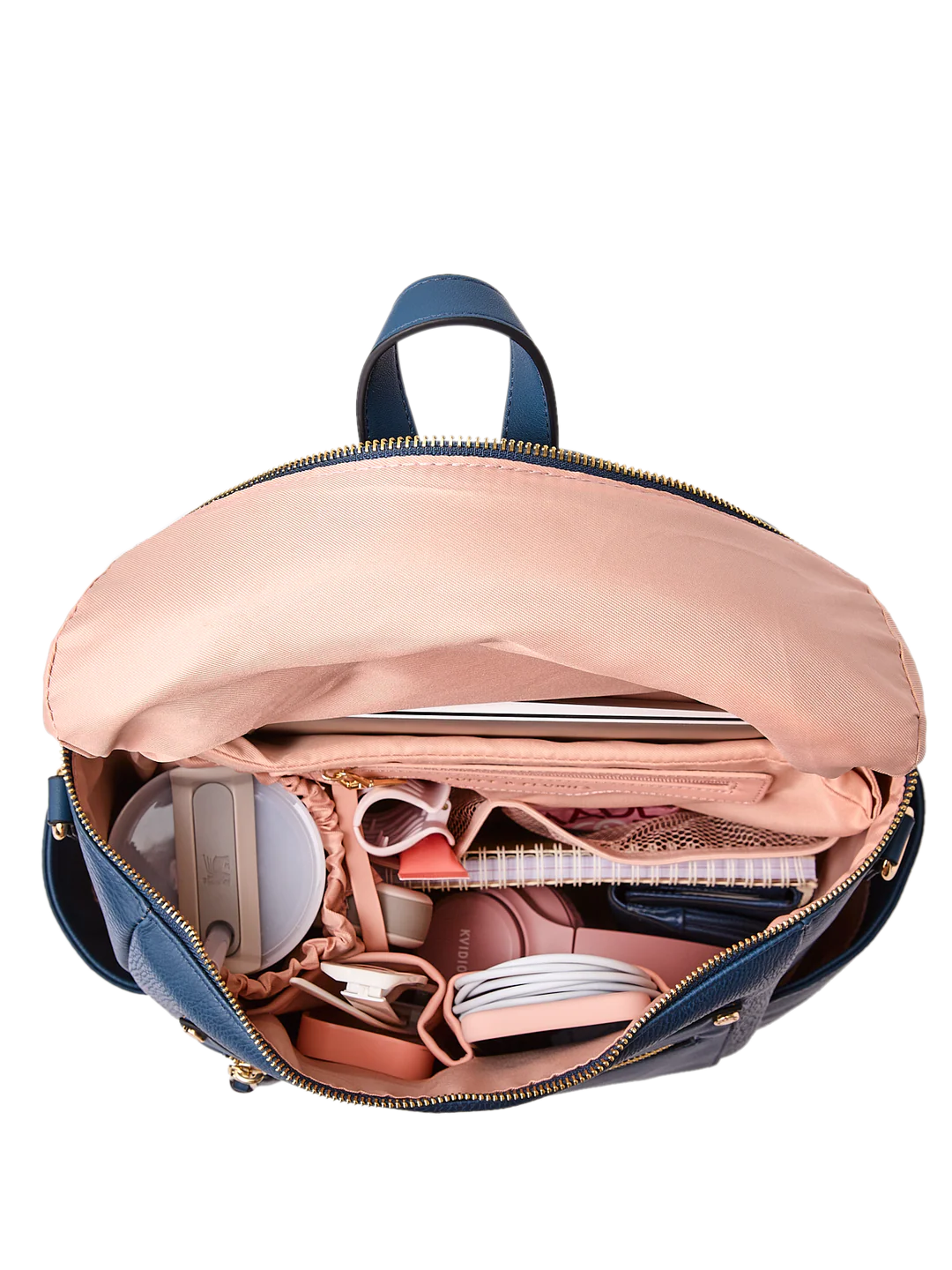 Multiway Pebbled Leather Travel Backpack