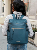 Multiway Pebbled Leather Travel Backpack