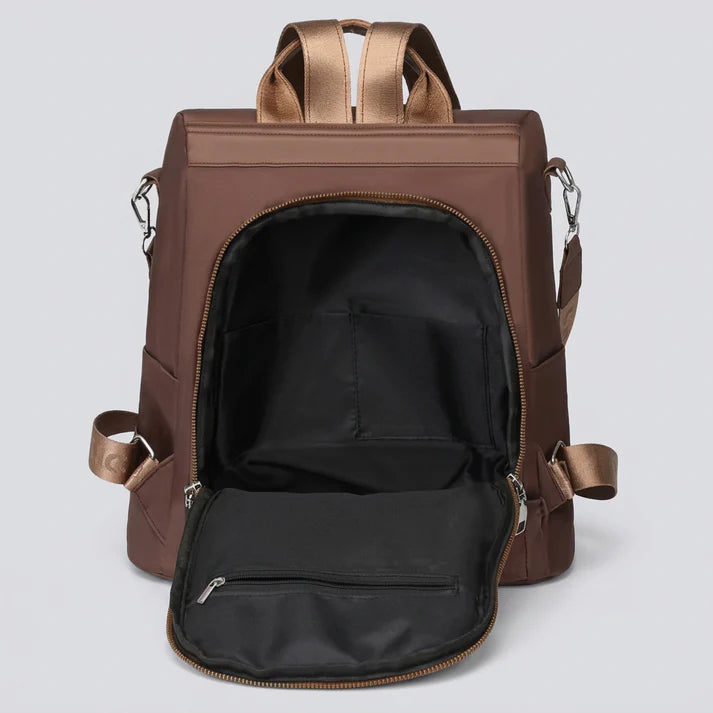 Convertible Anti-Theft Nylon Daily Backpack