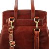 Vintage Flap Leather Convertible Backpack