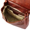 Vintage Flap Leather Convertible Backpack